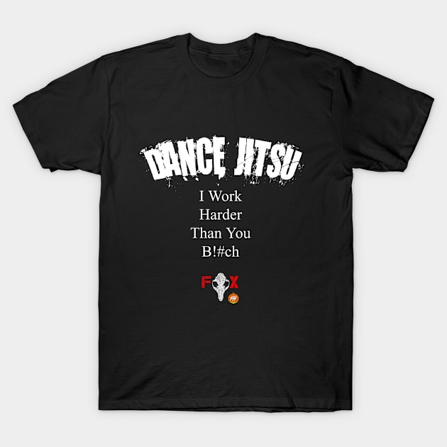 Dance Jitsu Design 3 T-Shirt T-Shirt by The Fall Horsemen